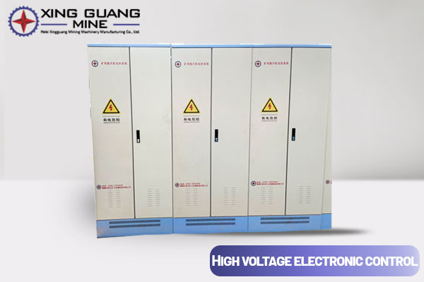 High voltage electronic control 