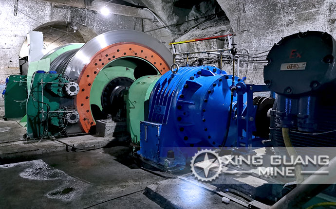 JKB mine hoist 