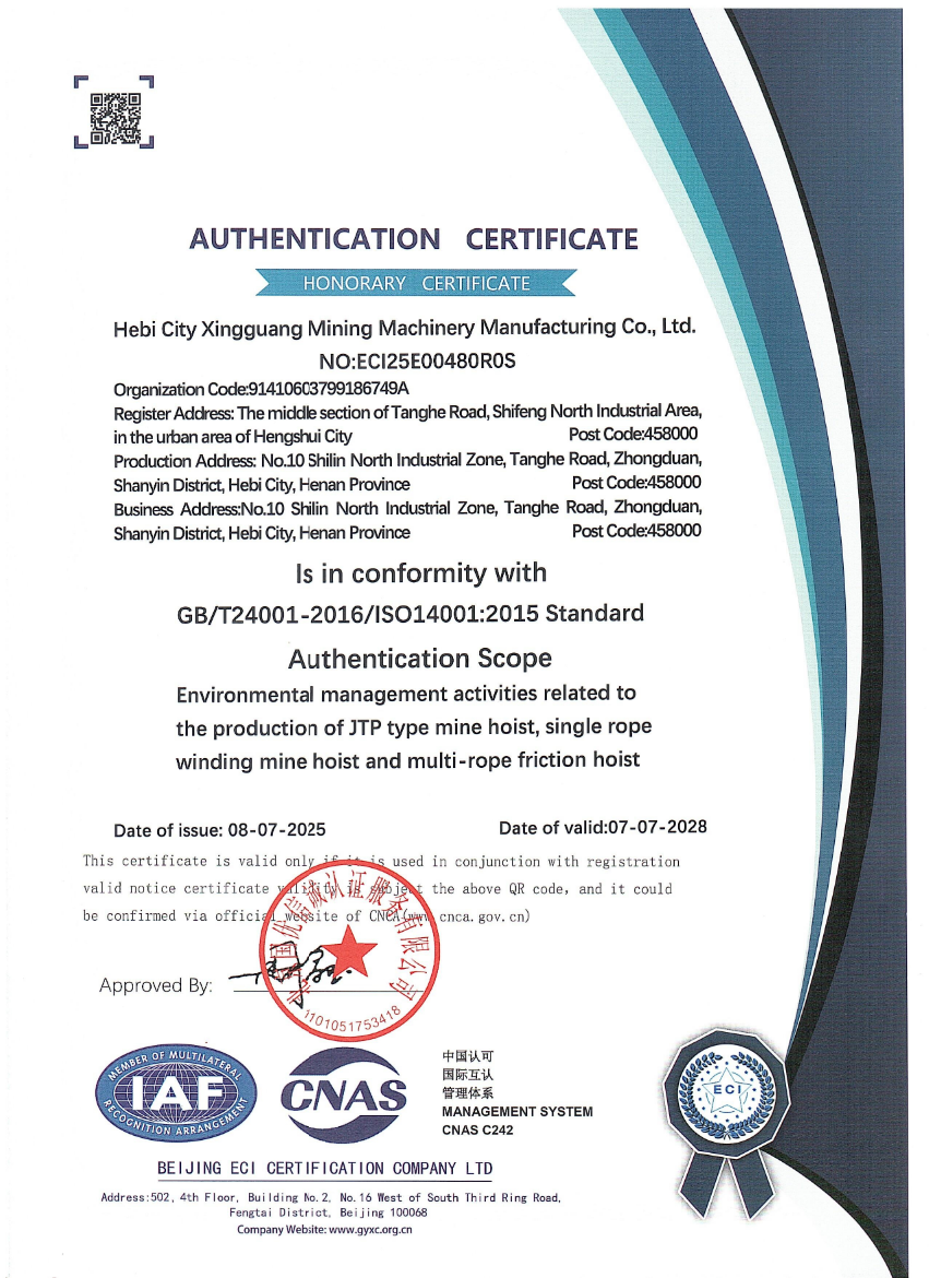 Authentication Certificate